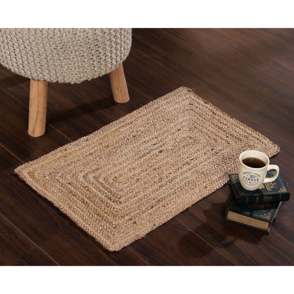 Jute Rug - Rectangle - Braided