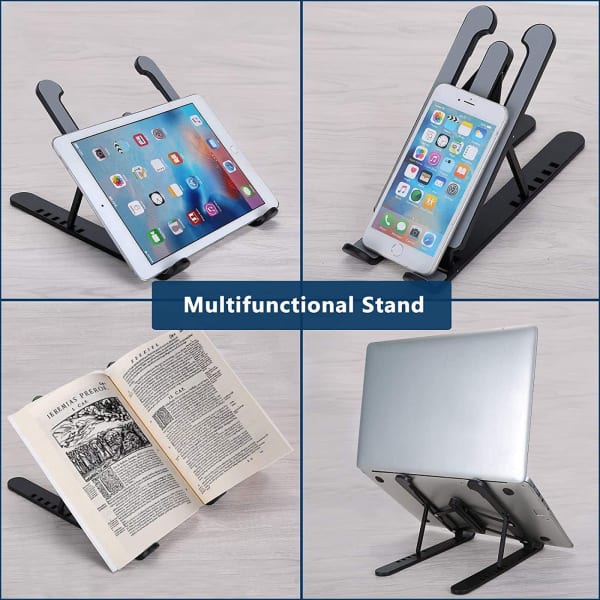 Laptop And Tablet Stand - Foldable Single Piece