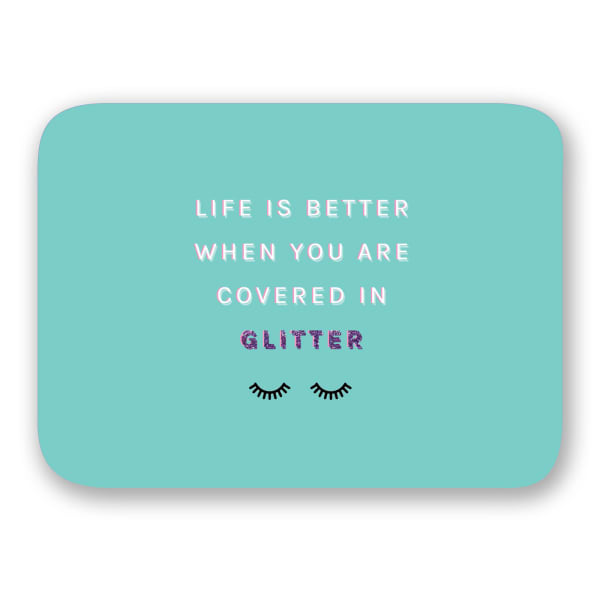 Laptop Sleeve - Glitter Quote