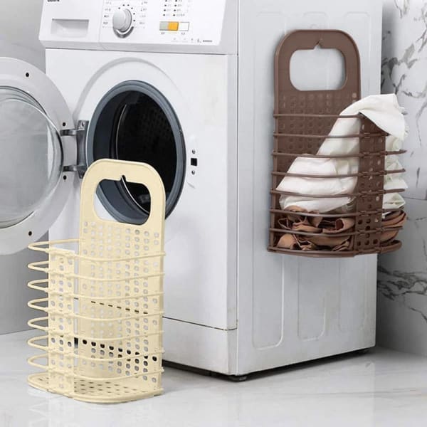 Laundry Basket - Wall Mountable - Single Piece