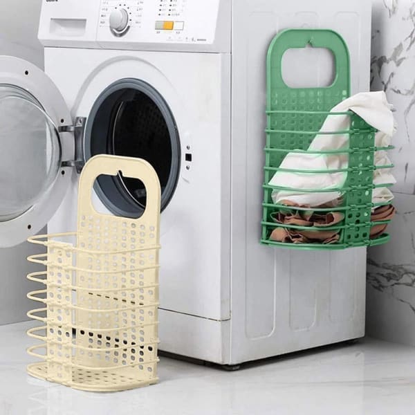 Laundry Basket - Wall Mountable - Single Piece