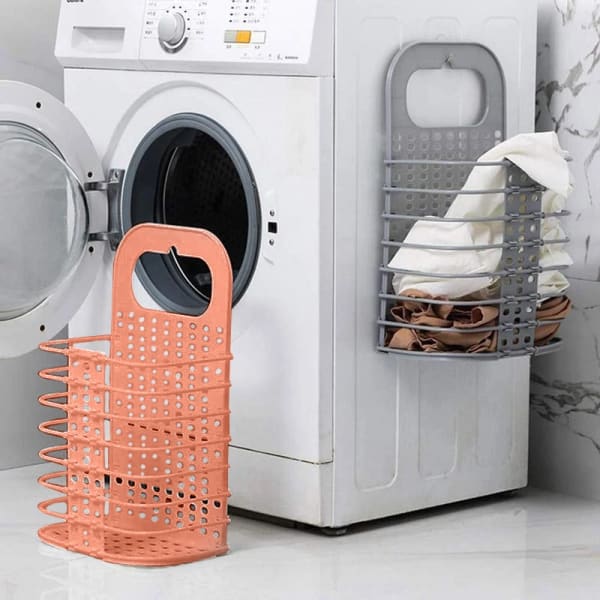 Laundry Basket - Wall Mountable - Single Piece