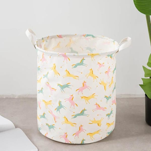 Laundry Storage Bag - Unicorn Print - Multi - Single Piece