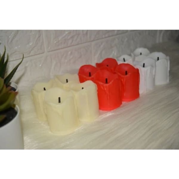 LED Candle Set - Mix - Warm White