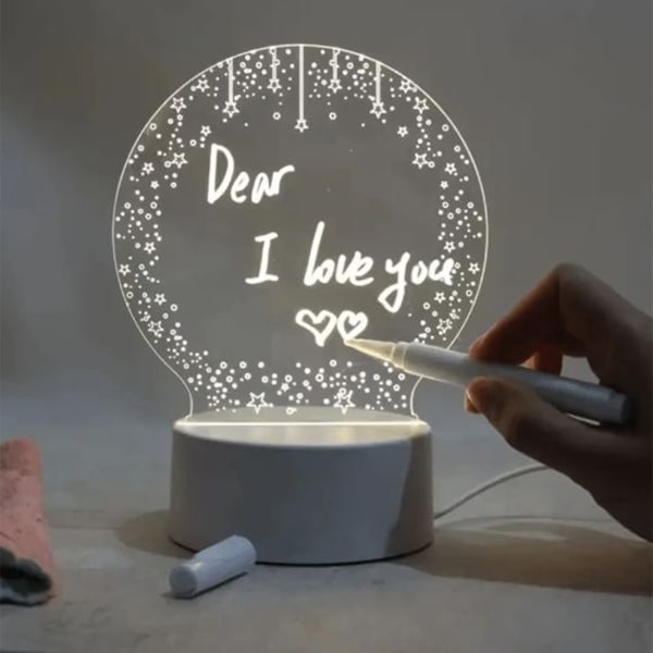 LED Night Lamp With Marker - Assorted - Single Piece