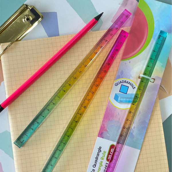 Long Cube Ruler - Assorted - Single Piece