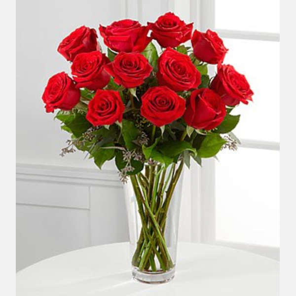 Long Stem Red Rose Bouquet