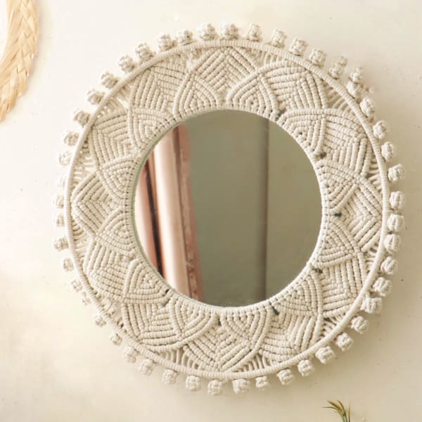 Luminous Boho Mirror