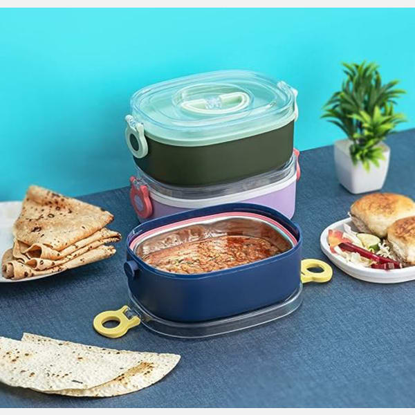 Lunch Box - Compact - Assorted - Single Piece