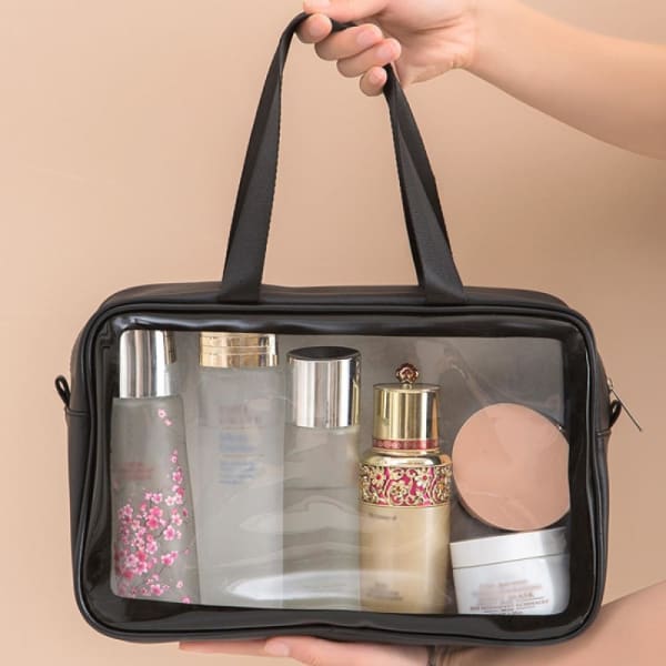 Makeup Pouch - Semi Transparent - Single Piece