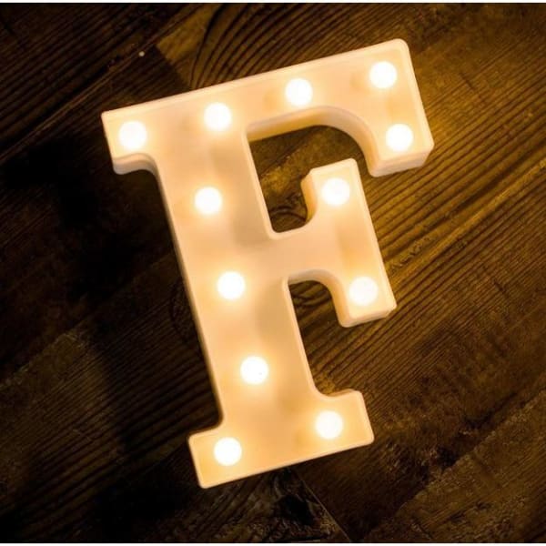 Marquee Light - Alphabet - Single Piece