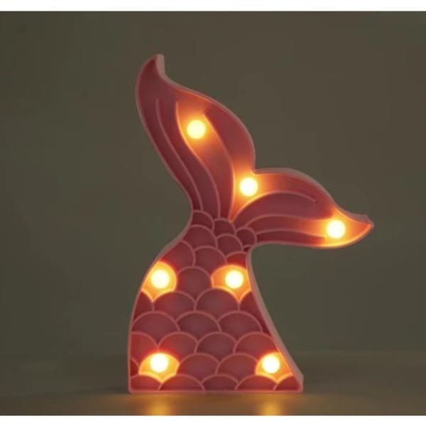 Marquee Light - Mermaid Tail - Single Piece