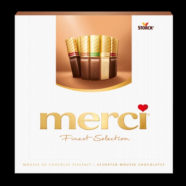 Merci Mousse au Chocolat Variety 210 g