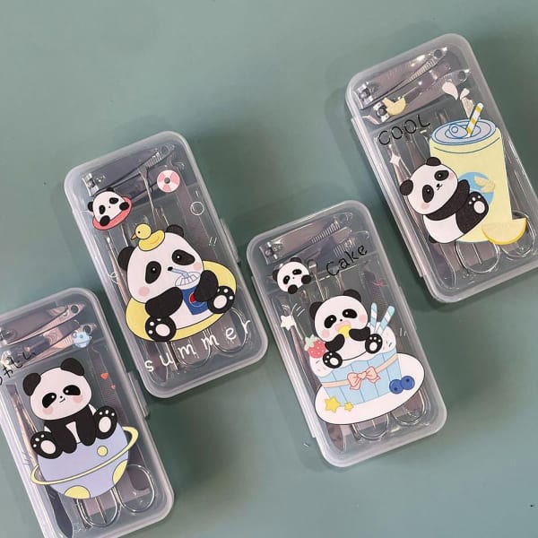 Mini Manicure Set - Panda - Assorted - Single Piece