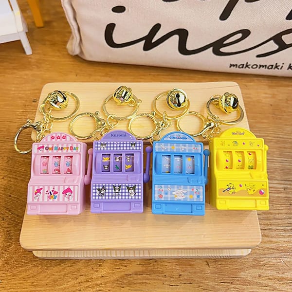 Mini Slot Machine Keychain - Assorted - Single Piece