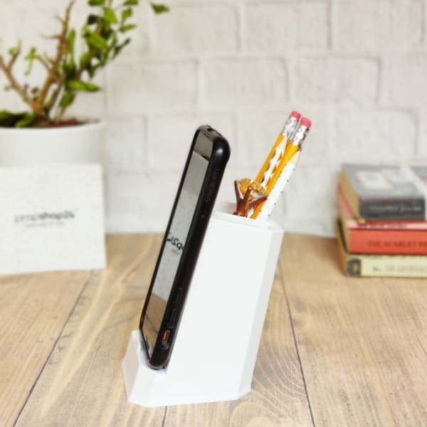 Mobile And Pen Stand - Single Piece