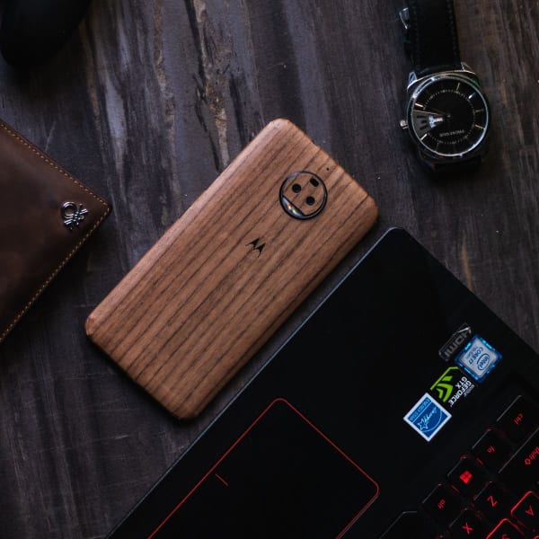 Mobile Skin - Zebra Wood