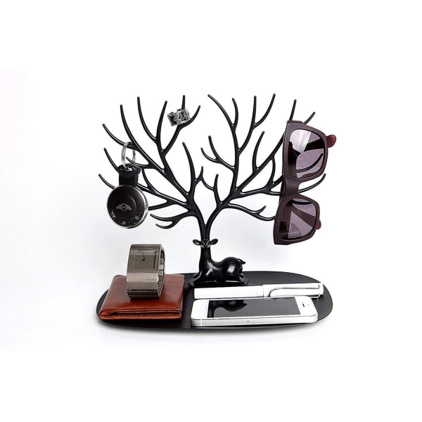 Multipurpose Holder - Antler - Black - Single Piece