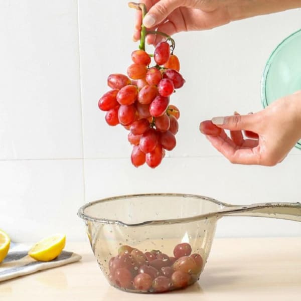 Multipurpose Spoon - Round - Transparent - Single Piece