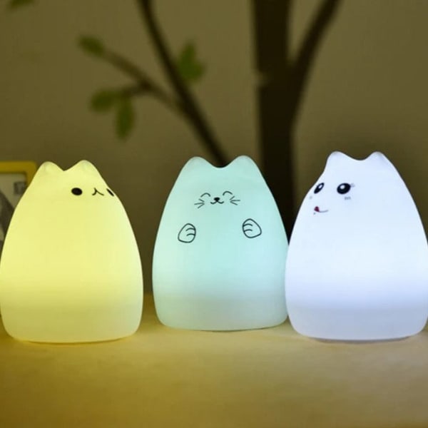 Night Lamp - Cute Cat - Single Piece