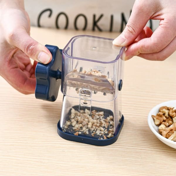 Nut Chopper With Tray - Single Piece