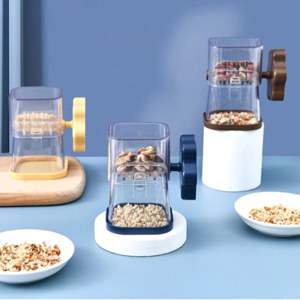 Nut Chopper With Tray - Single Piece