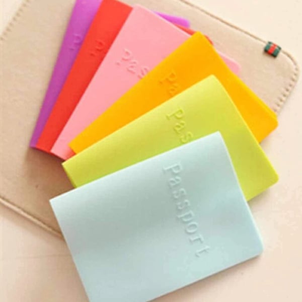 Passport Holder - Silicone Passport Sleeve