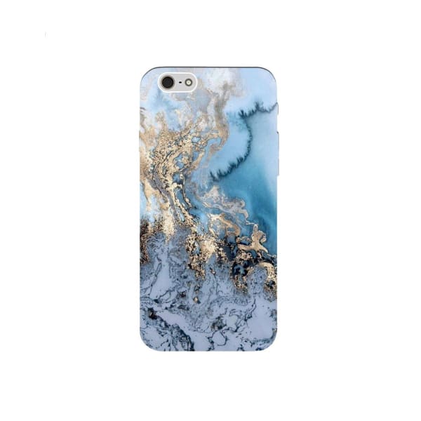 Phone Cover - Blue Marble Print