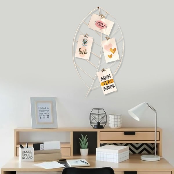 Photo Grid With Clips - Leaf - Single Piece