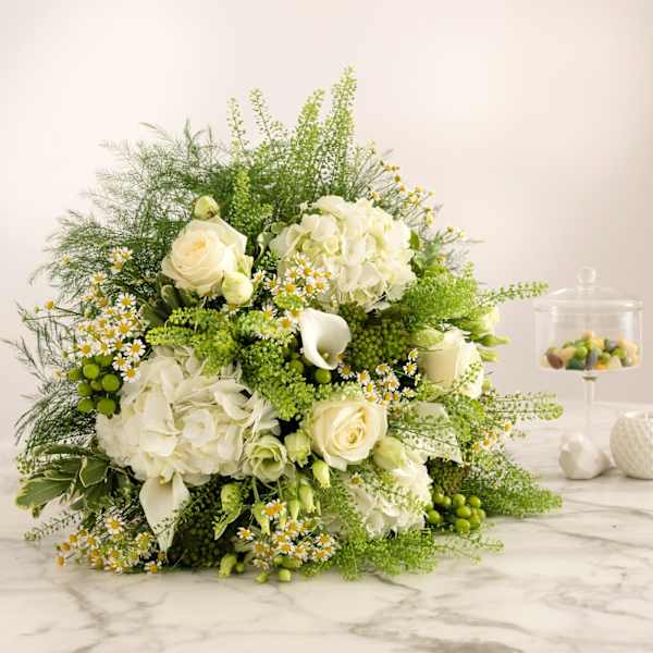 Prestigious white bouquet - Nature et sens