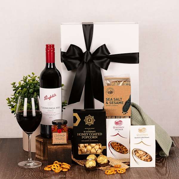 Red Wine and Nibbles Hamper