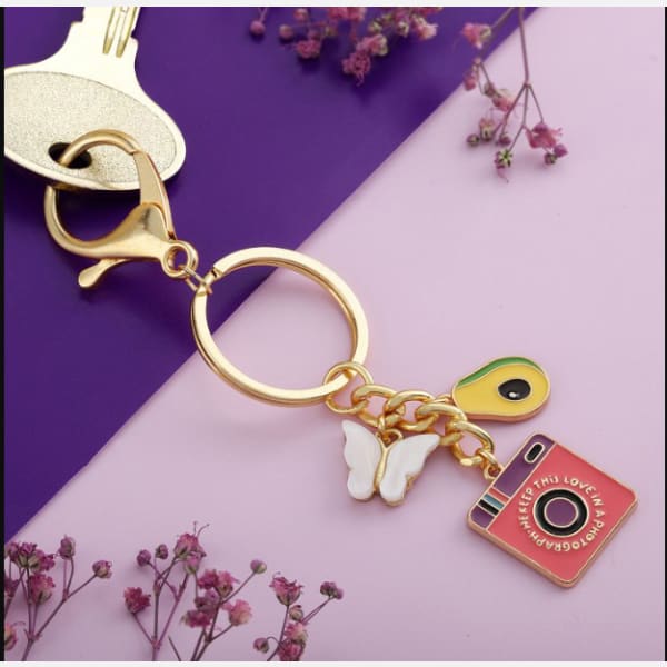 Say Cheese Bag Charm For Kids