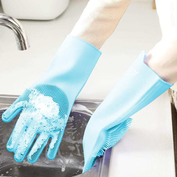 Scrub Gloves - Silicone