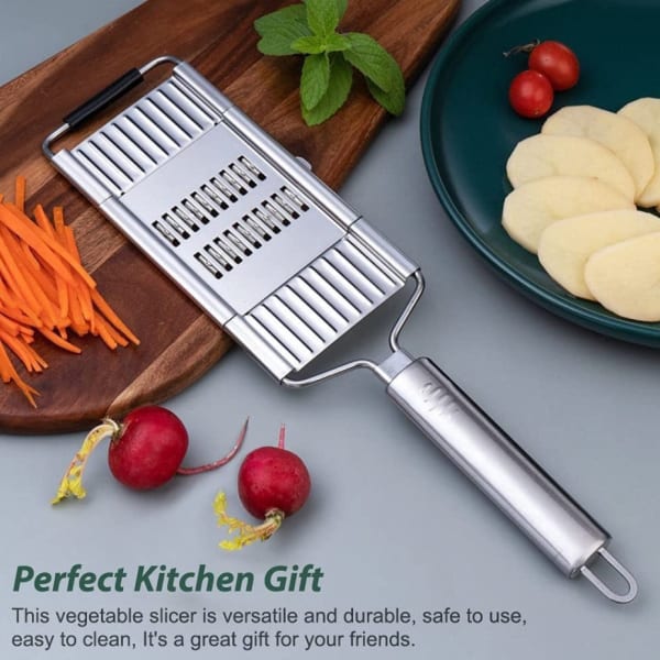 Slicer And Grater - 6 Blades - Single Piece