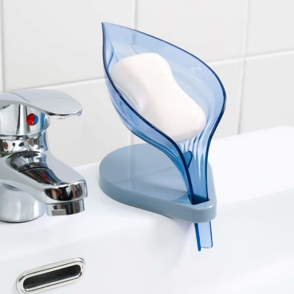 Soap Holder - Leaf Shape With Stand - Single Piece