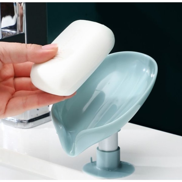Soap Holder With A Stand - Plastic - Single Piece