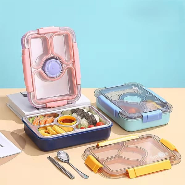 Spill-Proof 950 ML Lunch Box - Assorted - Single Piece