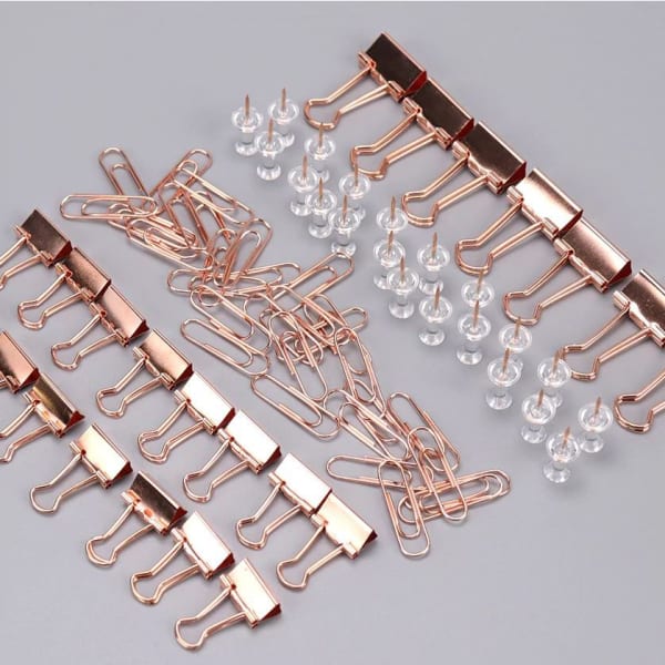 Stationery Pins Kit - Essentials - Rose Gold