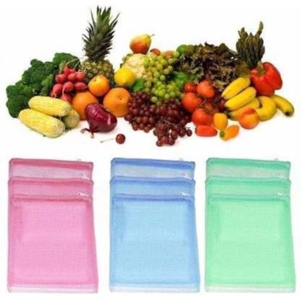 Storage Bag - Mesh - Set Of 3