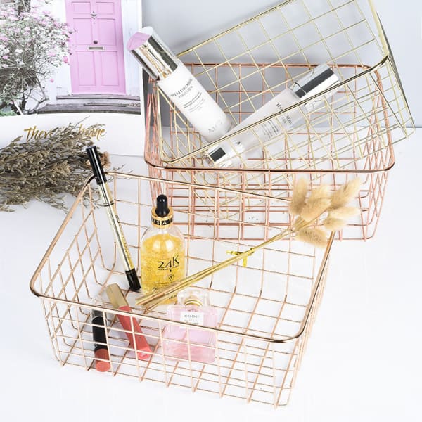 Storage Basket - Wired - Medium - Single Piece