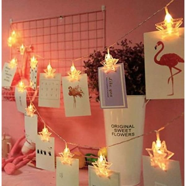 String Lights - Photoclips - Star