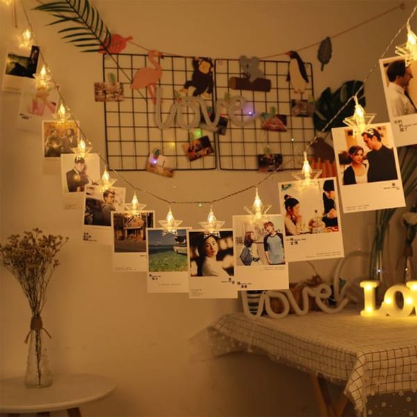 String Lights - Photoclips - Star