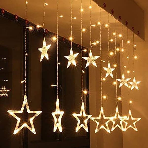 String Lights - Star Curtain - 3m