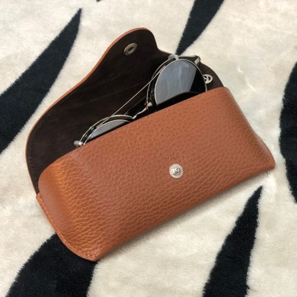 Sunglasses Cover - Rocky - Hard - Brown