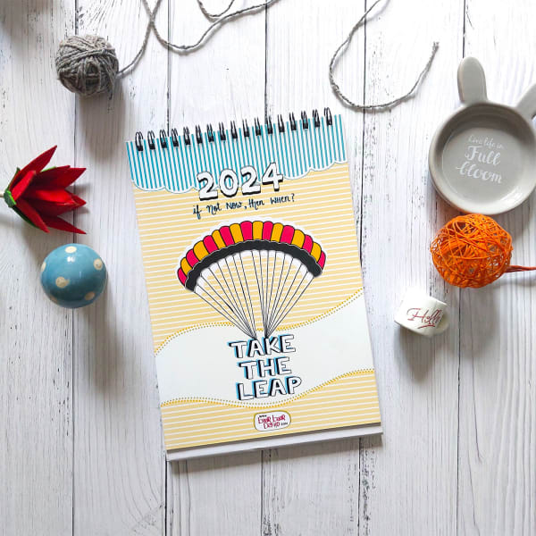 Take the Leap - 2024 Desk Calendar