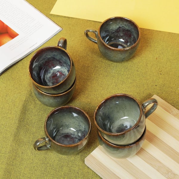 Tea Cup And Saucer - Navhara - Handmade