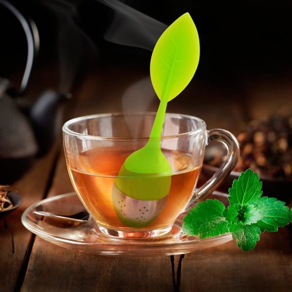 Tea Infuser - Leaf - Green