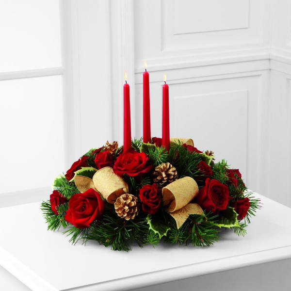 The FTD Celebration of the Season Centerpiece