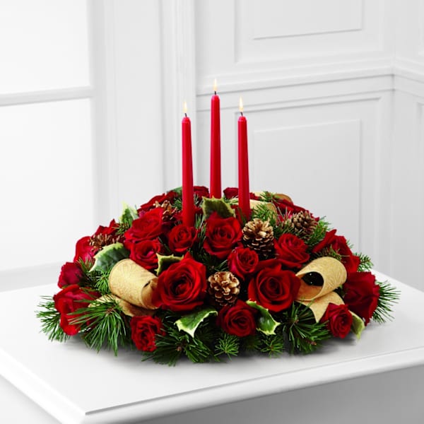The FTD Celebration of the Season Centerpiece
