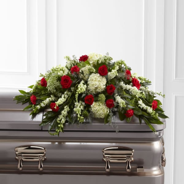 The FTD Sincerity Casket Spray